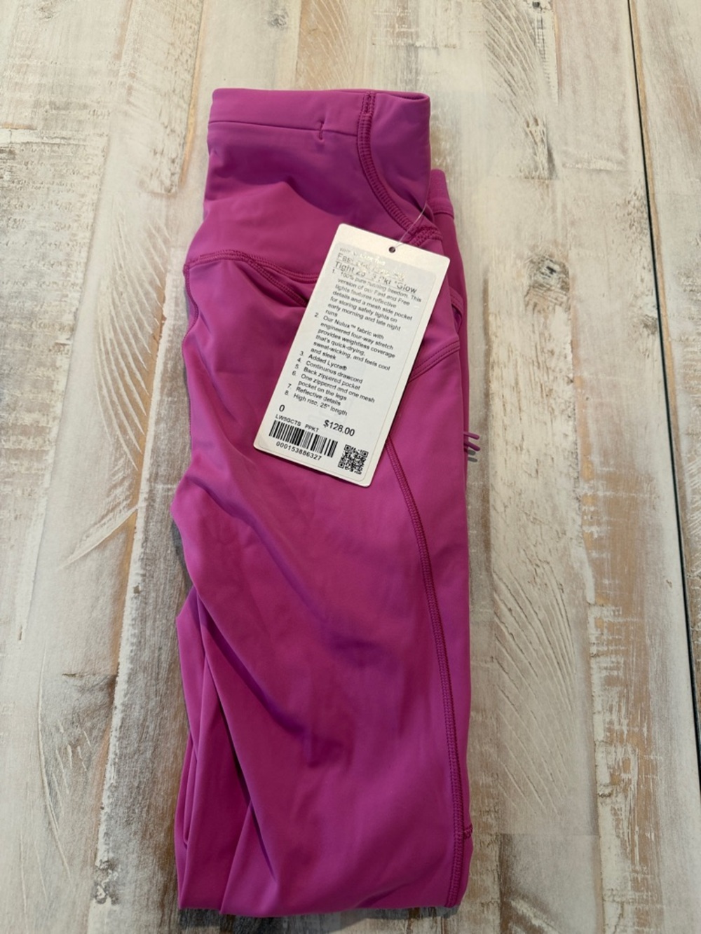 lululemon athletica Magenta/Pink Leggings